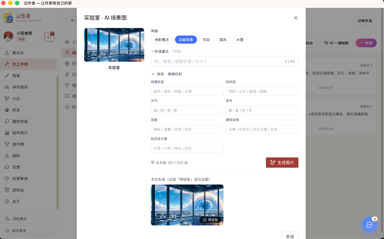 场景图与世界观图